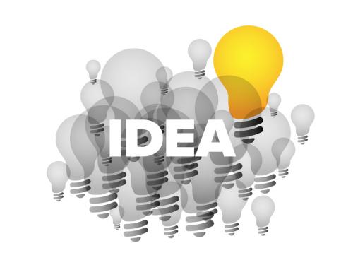Adobe Stock - Idea Concept Illustration with Light Bulb - 435911276