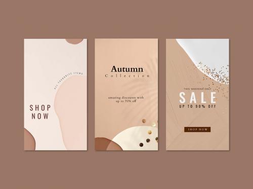 Adobe Stock - Fashion Sale Banner Layout Collection - 436243270