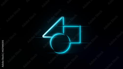 Adobe Stock - Cool Particle Logo Titles - 437440315