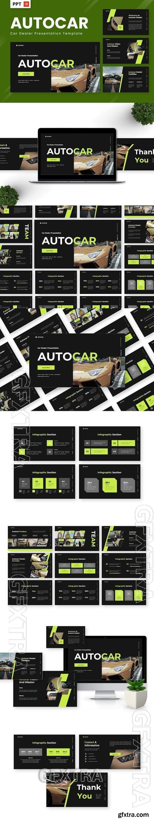 Autocar - Car Dealer Powerpoint Templates CEZ7LE2