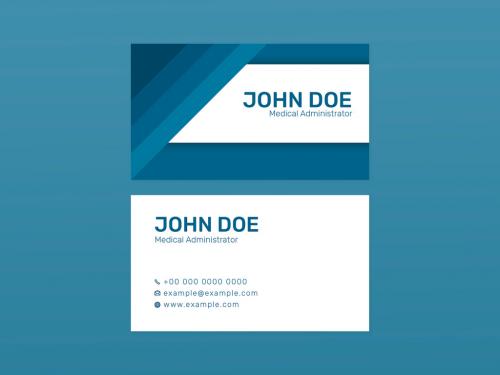 Adobe Stock - Modern Business Card Template - 438536768