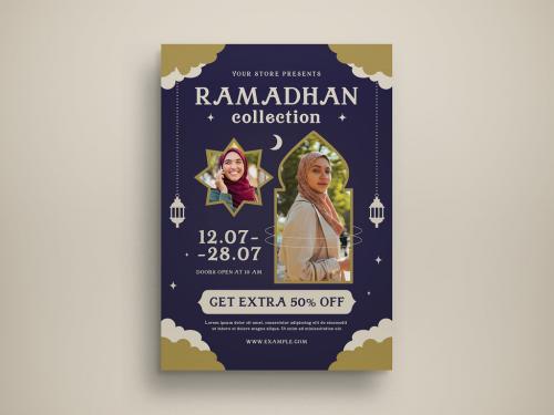 Adobe Stock - Ramadhan Fashion Collection Flyer Layout - 438720173