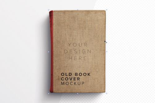 Old Book Cover Mockup