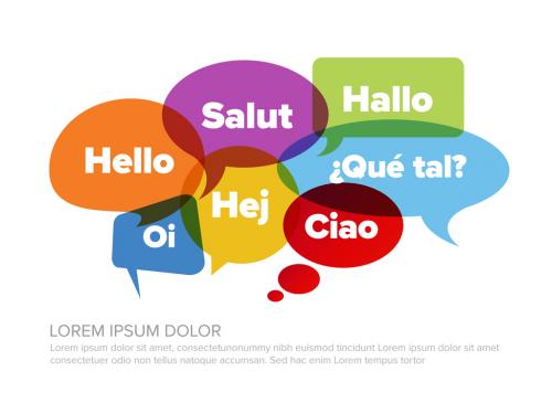 Adobe Stock - Concept Image for Promoting Foreign Languages in Language School - 438722181