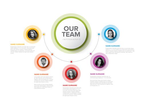Adobe Stock - Our Company Team Presentation Layout - 438722189