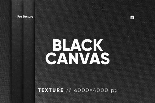 10 Black Canvas Texture HQ