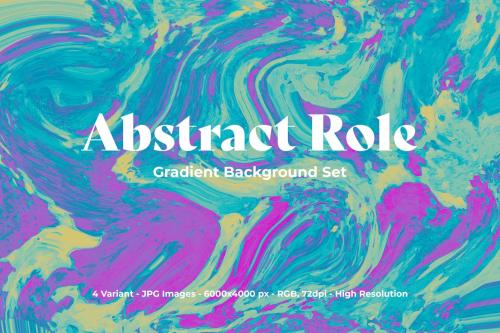 Abstract Role Gradient Background