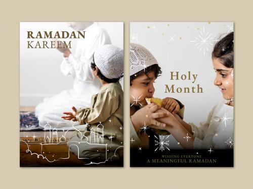 Adobe Stock - Ramadan Kareem Poster Layout - 441407780