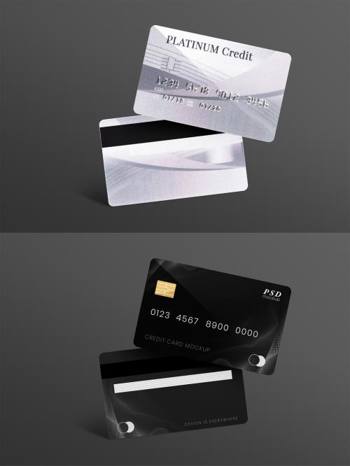 Adobe Stock - Luxury Credit Card Mockup - 441407785