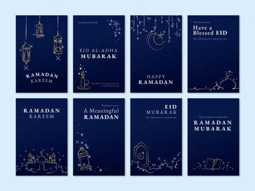 Adobe Stock - Ramadan Post Layout for Social Media Post - 441407790