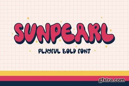 Sunpearl - Playful Bold Font W887QRG