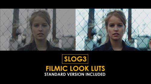 Videohive - Slog3 Filmic Look and Standard LUTs - 50807563