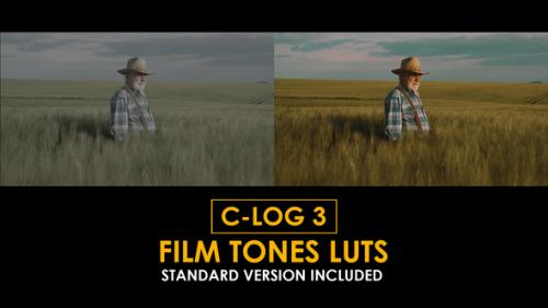 Videohive - Film Tones Canon C-Log3 and Standard LUTs - 50807682