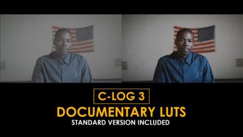 Videohive - Documentary Canon C-Log3 And Standard Color LUTs - 50813191