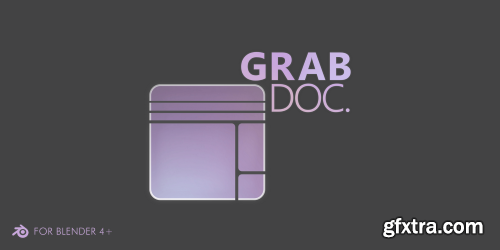 GrabDoc Pro v1.4 for Blender