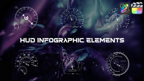 Videohive - HUD Infographic Elements for FCPX - 50824484