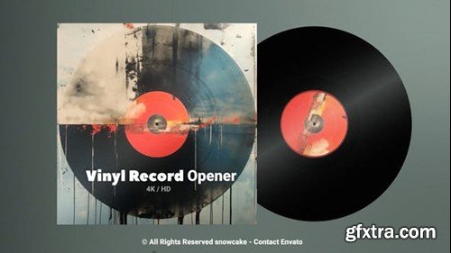 Videohive Vinyl Record Opener 50867668