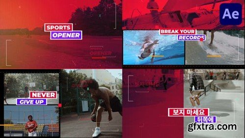 Videohive Sports Opener for After Effects 50863856
