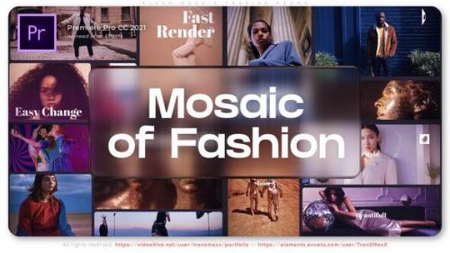Videohive - Clean Mosaic Fashion Promo - 50833878