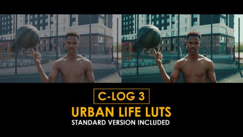 Videohive - Canon C-Log3 Urban Life and Standard LUTs - 50848360