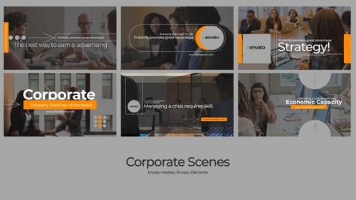 Videohive - Corporate Typographic Scenes - 50850643