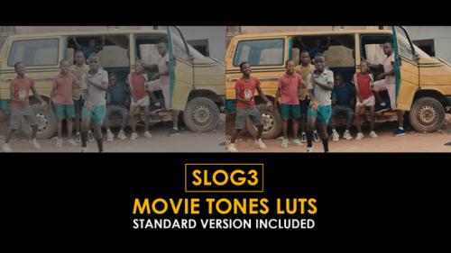 Videohive - Slog3 Movie Tones and Standard LUTs - 50876595