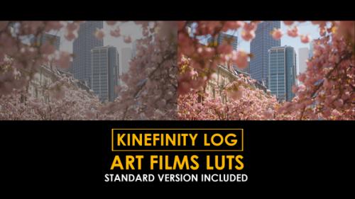 Videohive - Kinefinity Log Art Films and Standard Color LUTs - 50878290