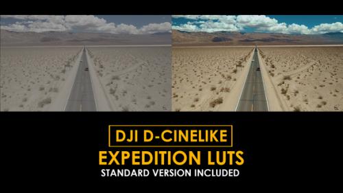 Videohive - DJI D-Cinelike Expedition Color LUTs - 50878334