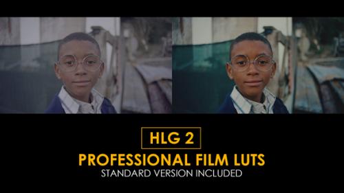 Videohive - HLG2 Professional Film and Standard Color Luts - 50878430