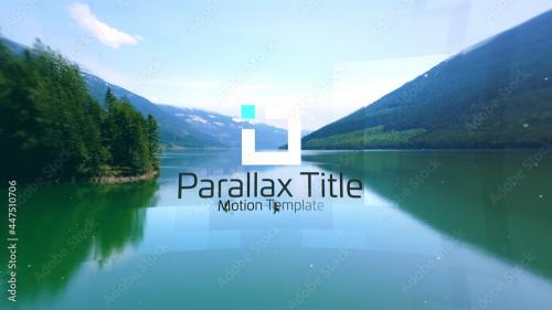 Adobe Stock - Parallax Media Title - 447510706