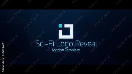 Adobe Stock - Sci-Fi Logo Reveal - 447510722