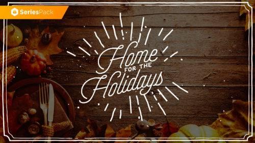 SermonBox - Home for the Holidays - Series - Premium $60