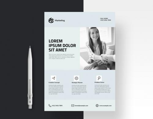 Adobe Stock - Business Flayer Layouts - 447927627