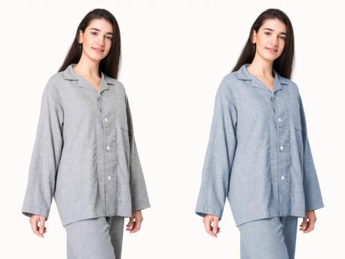 Adobe Stock - Pajamas Mockup Women’S Nightwear - 448638594