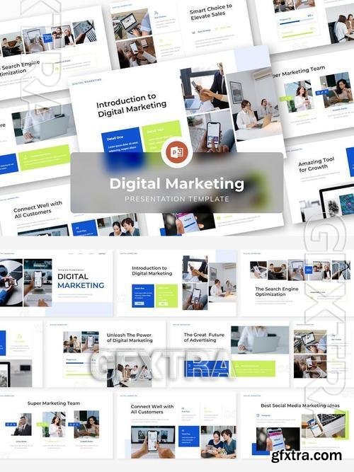 Digital Marketing Presentation PowerPoint LFML7X3