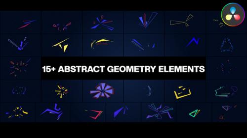 Videohive - Abstract Geometry Elements for Premiere Pro - 50838578