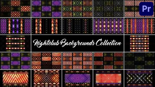 Videohive - Nightclub Backgrounds Collection for Premiere Pro - 50853646