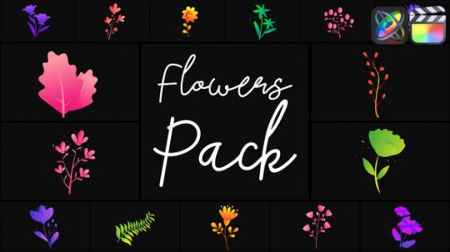 Videohive - Flowers Pack for FCPX - 50855501