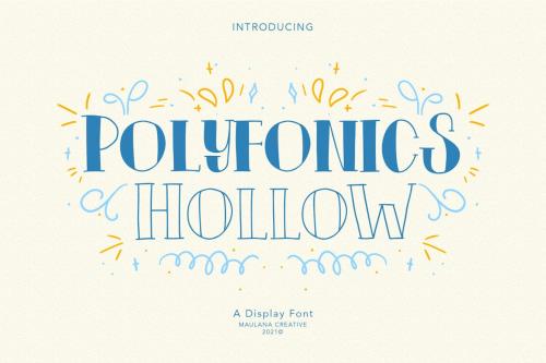 Polyfonics Display Font