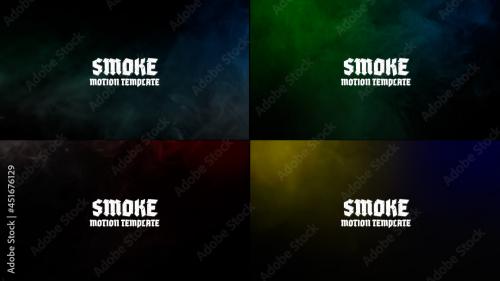 Adobe Stock - Cool Foggy Smoke Intro Titles - 451676129