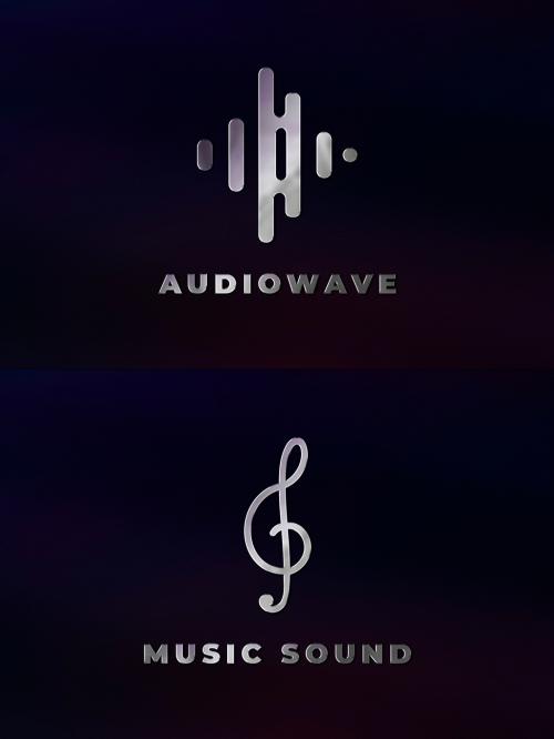 Adobe Stock - Music Studio Business Logo Mockup - 451684775