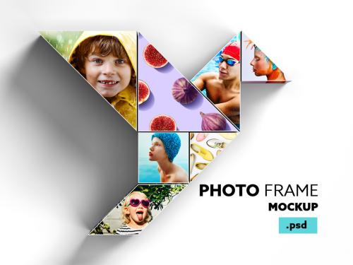 Adobe Stock - Photo Frame Mockup - 452992221