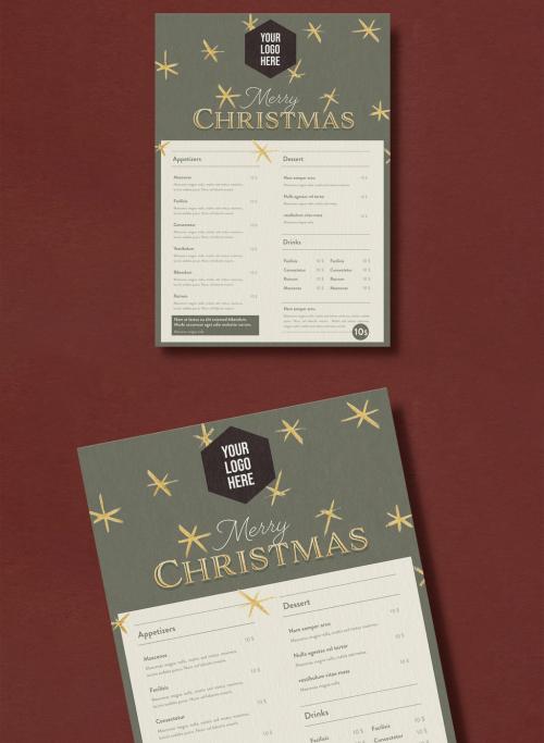 Adobe Stock - Poster Menu Christmas - 454633475