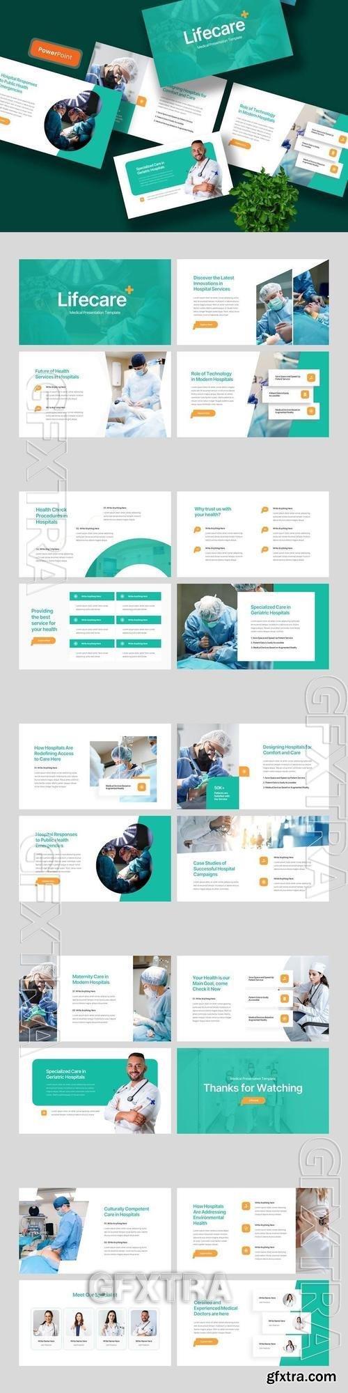 Lifecare - Medical PowerPoint EHKTY4P