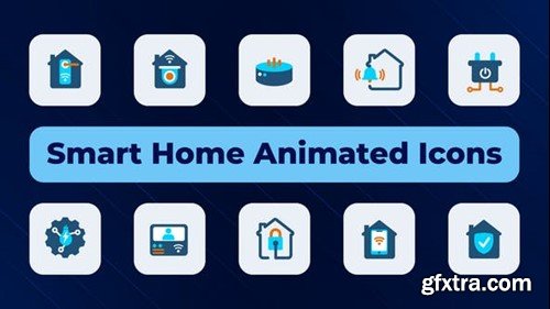 Videohive Smart Home Animated Icons 50941995