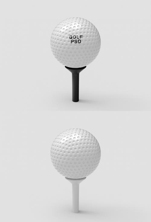 Adobe Stock - Golf Ball Mockup - 456090730