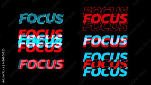 Adobe Stock - Overlapping Focus Text Lower Thirds - 456808320