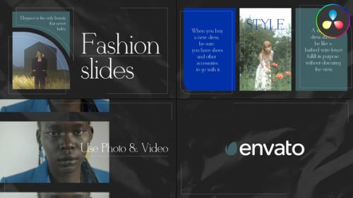 Videohive - Elegant Fashion Presentation for DaVinci Resolve - 50916381