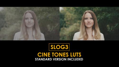 Videohive - Slog3 Cine Tones and Standard LUTs - 50922905