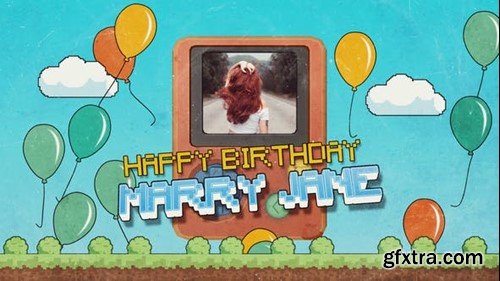 Videohive Game Birthday Wishes 50952578